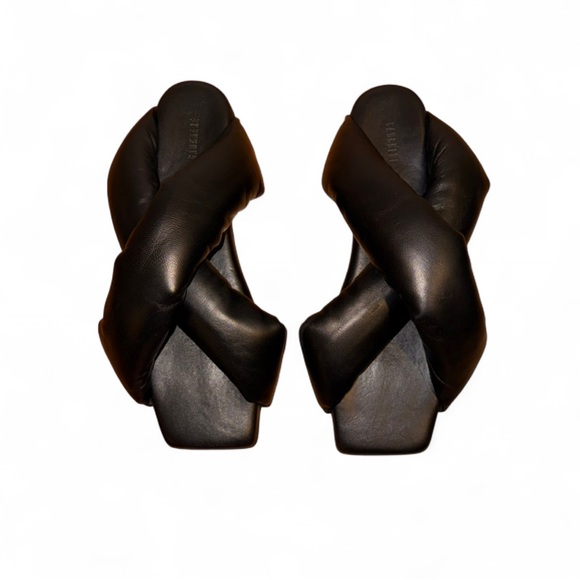 GAUCHERE SSENSE Exclusive Black Double X Slides - Picture 2 of 5